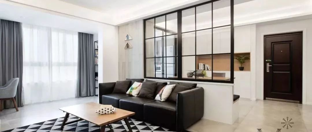 隔斷不一定要做墻，2019流行這樣做！