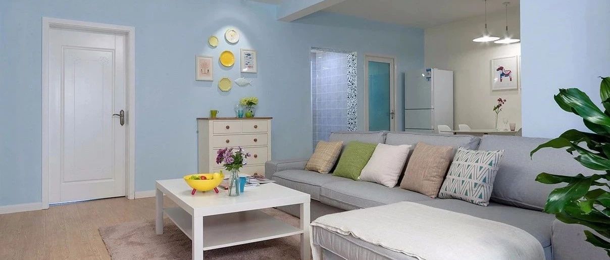 藍(lán)色主調(diào)的家，安靜優(yōu)雅好氣質(zhì)！