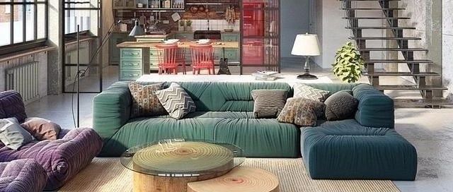 #文末福利#Loft空間不夠用？樓梯下面做文章